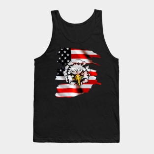 american flag Tank Top